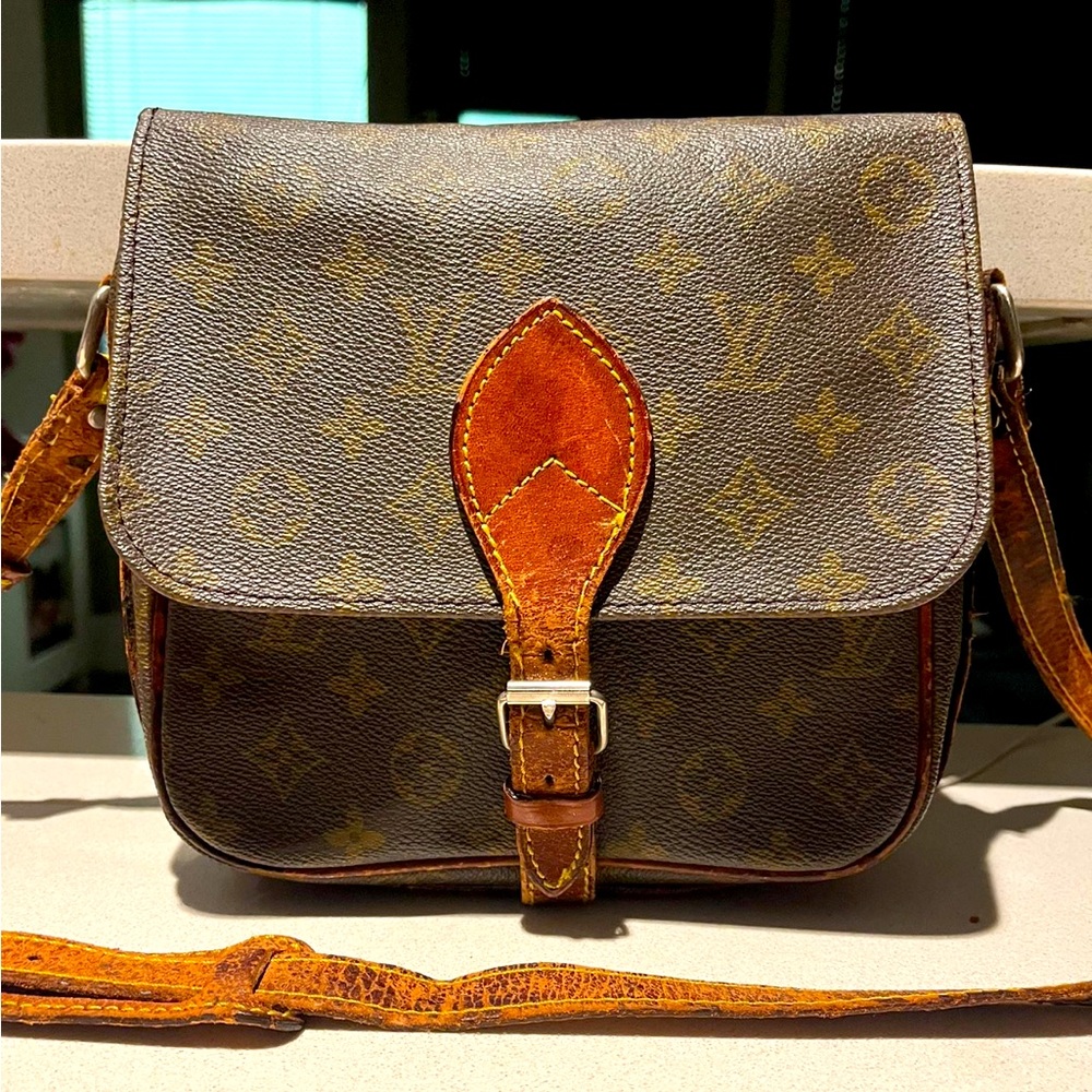 Vintage LV satchel